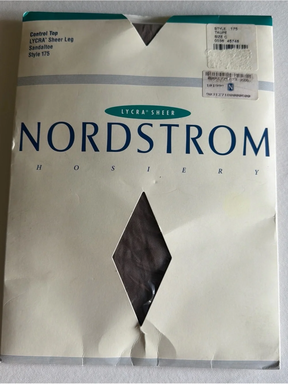 Nordstrom control top pantyhose size C